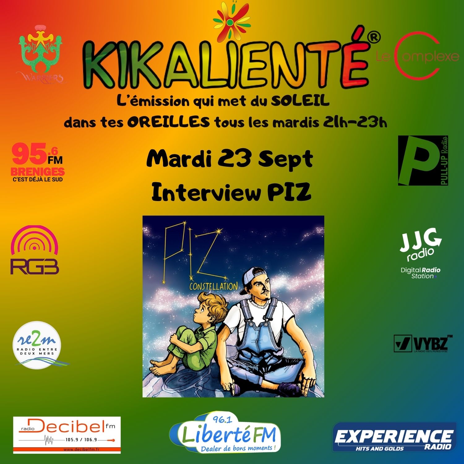 Saison 8 KRS#04 Kikalienté® Reggae Show du 23/09/25