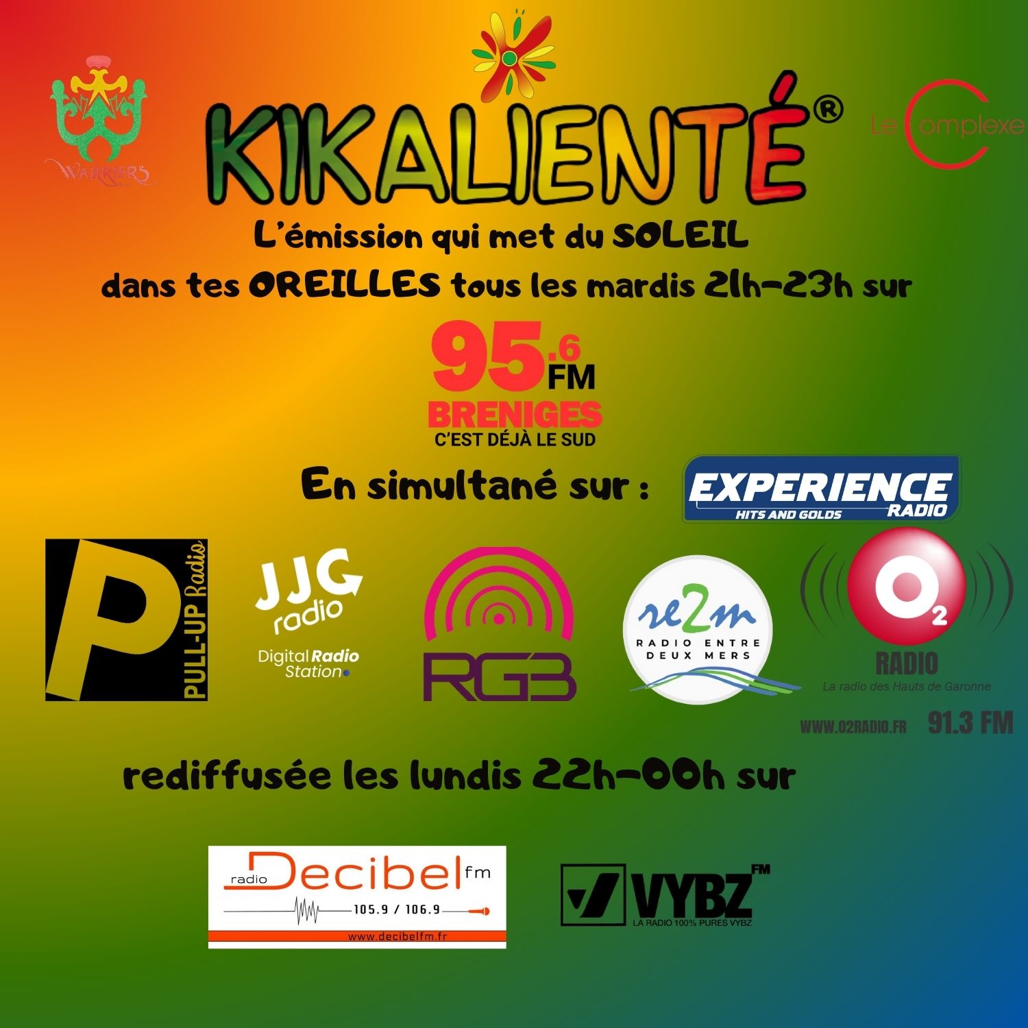 Saison 7 KRS#33 Kikalienté® Reggae Show