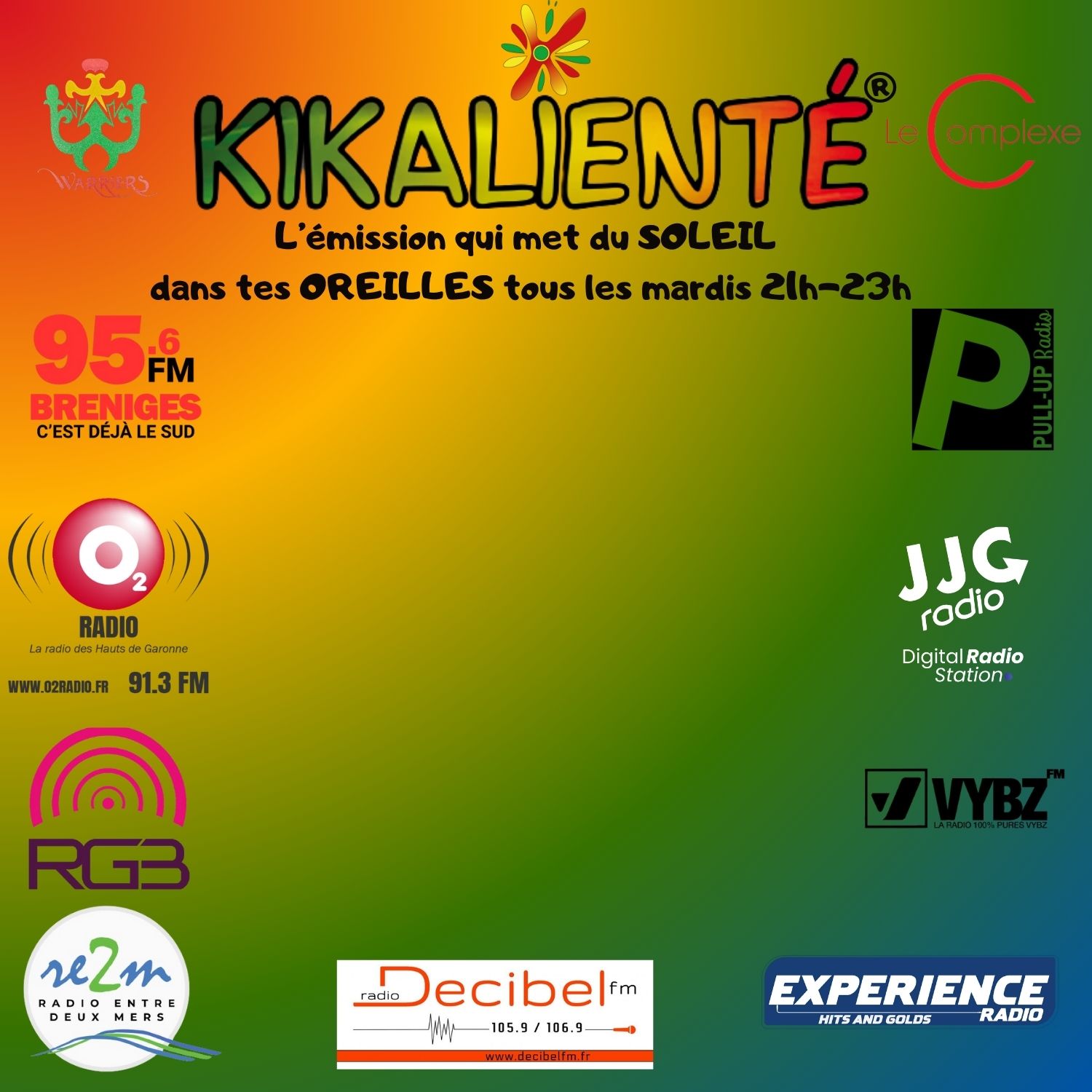 Saison 7 KRS#37 Kikalienté® Reggae Show