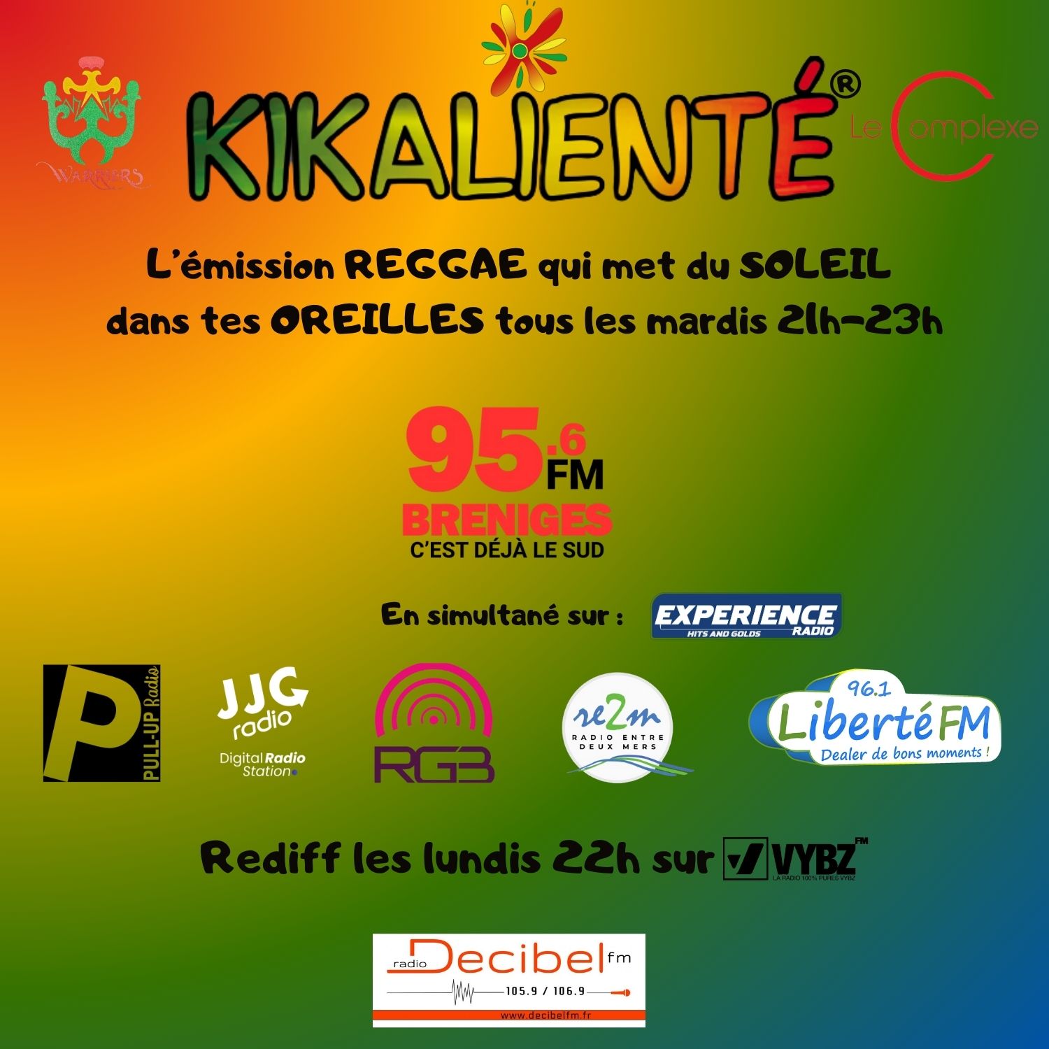 Saison 8 KRS44 Kikalienté® Reggae Show du 30/06/26