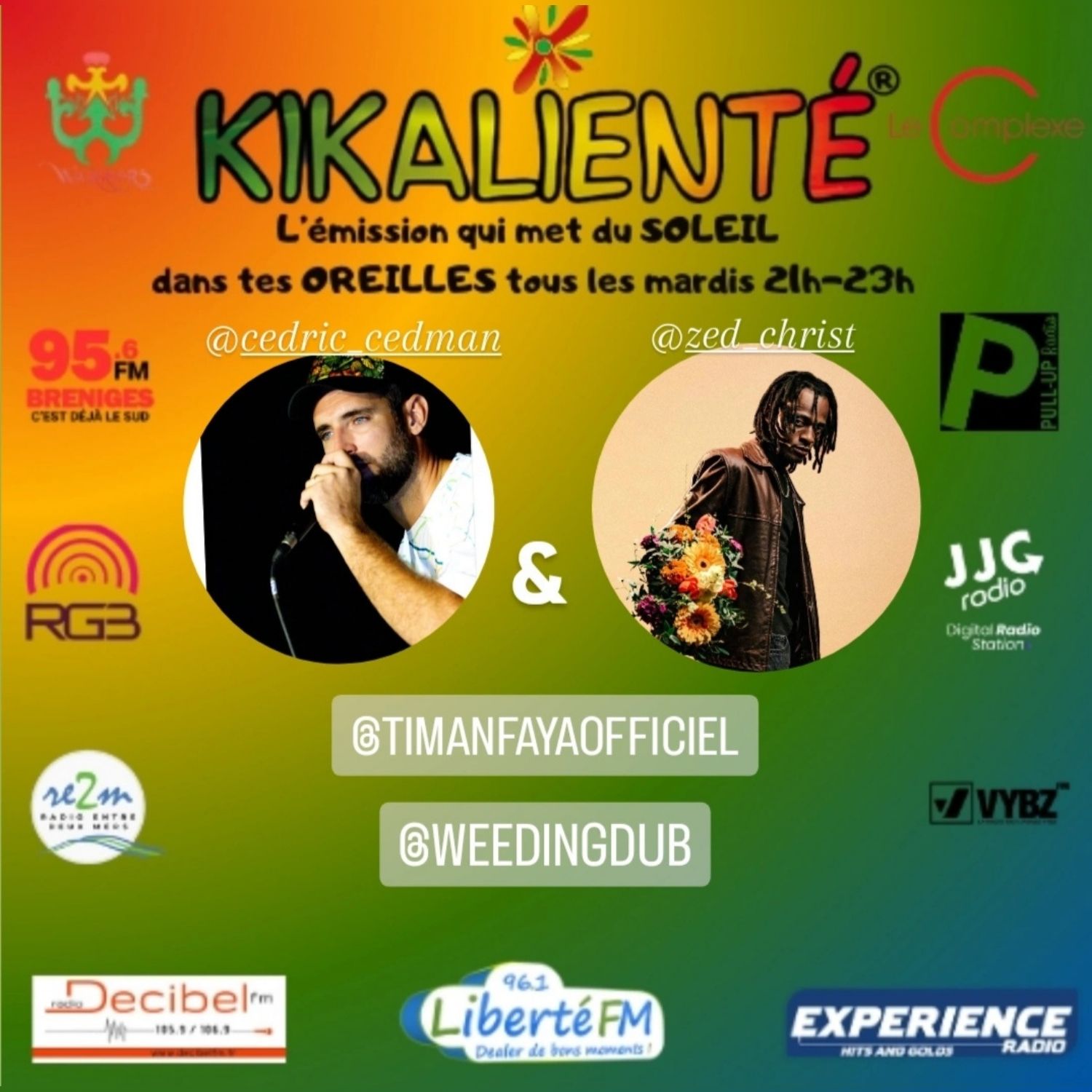 Saison 8 KRS#07 Kikalienté® Reggae Show du 14/10/25