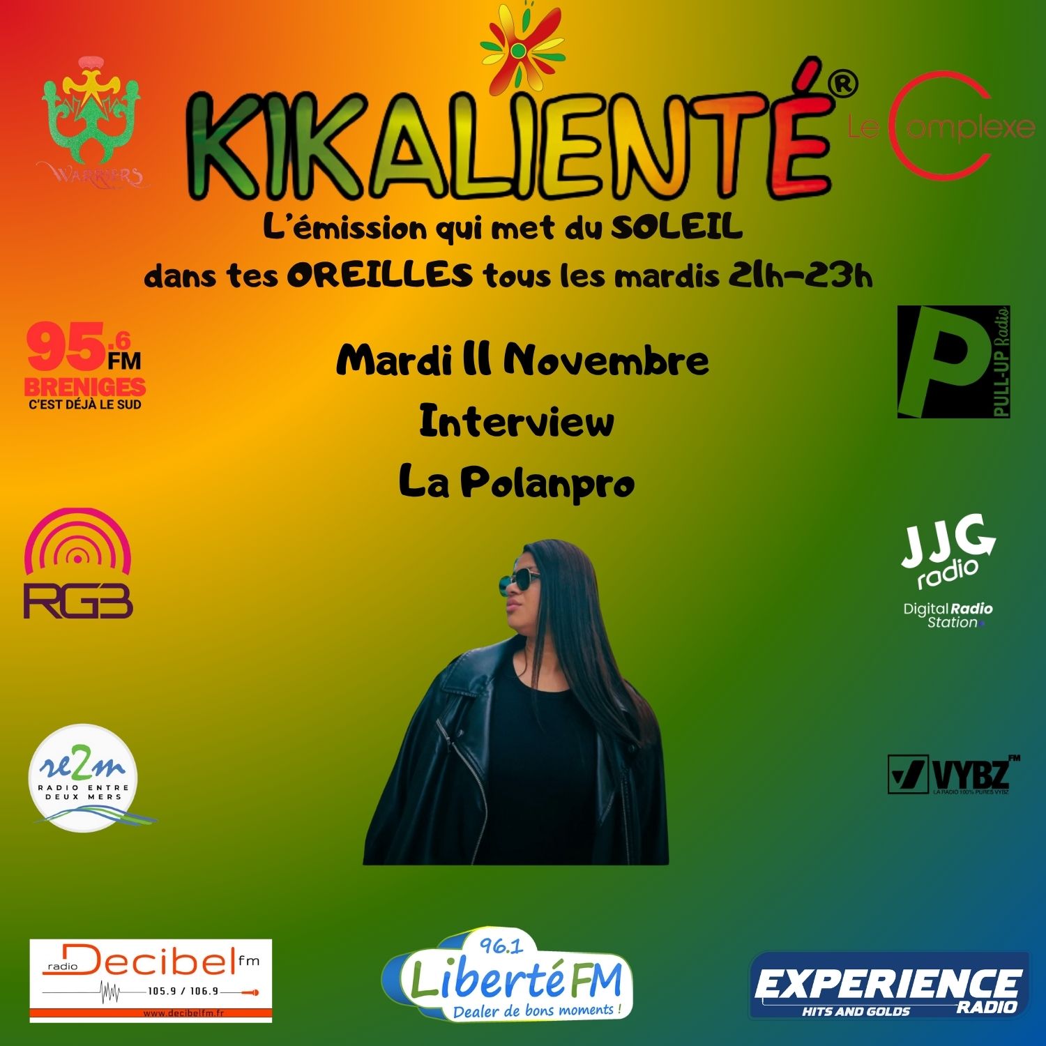 Saison 8 KRS#11 Kikalienté® Reggae Show du 11/11/2025
