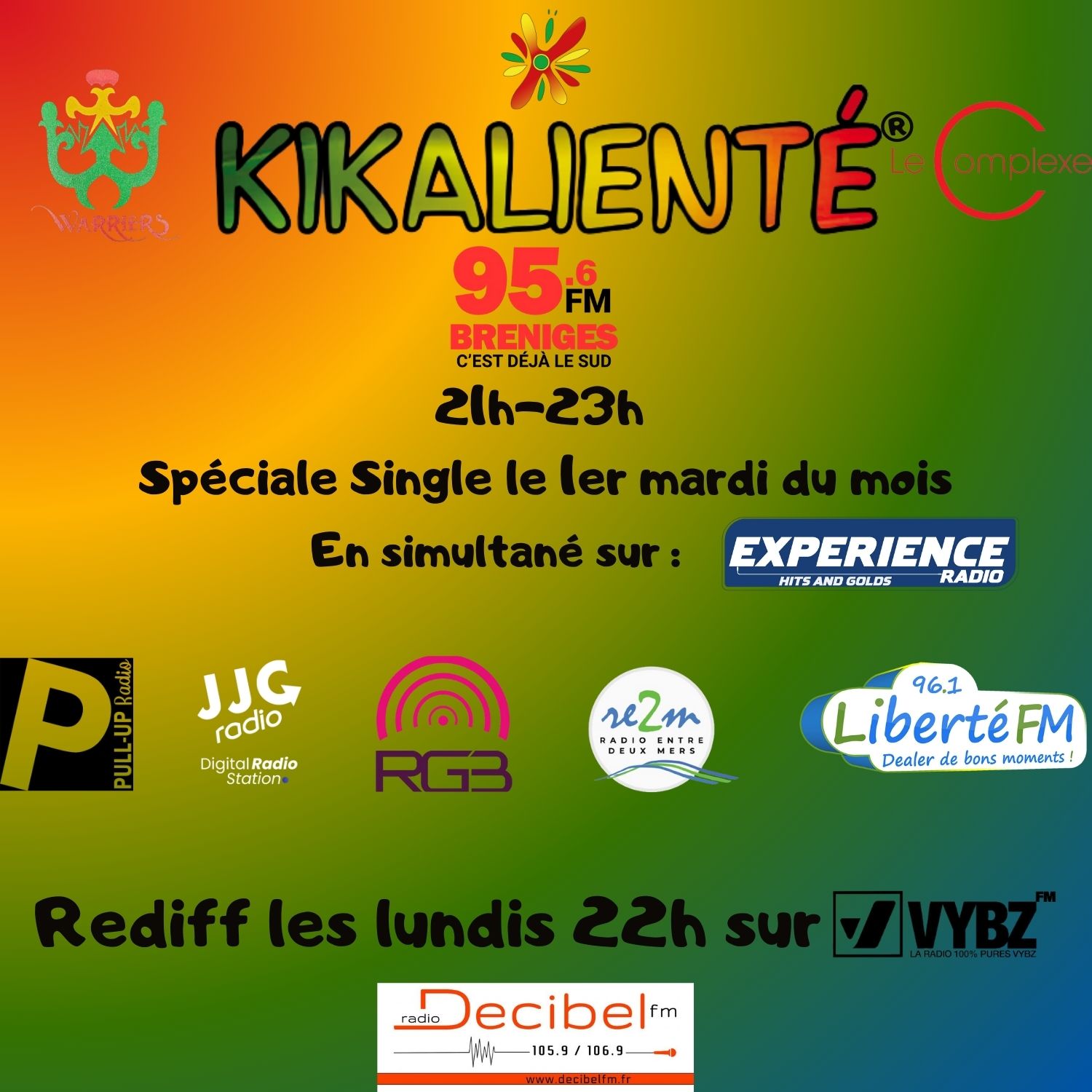 Saison 8 KRS32 Kikalienté® Reggae Show du 07/04/26