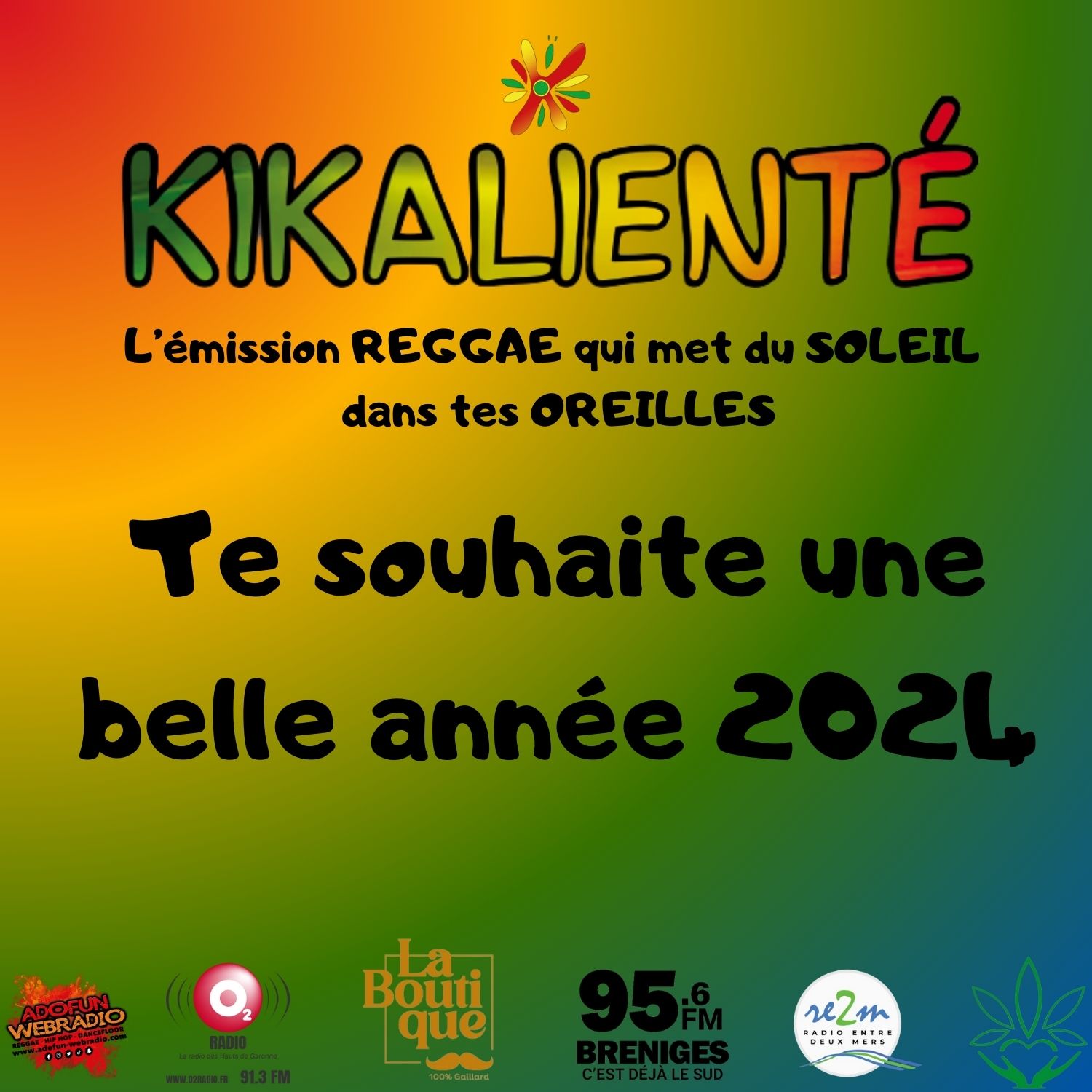 Saison 6 KRS#17 Kikalienté® Reggae Show