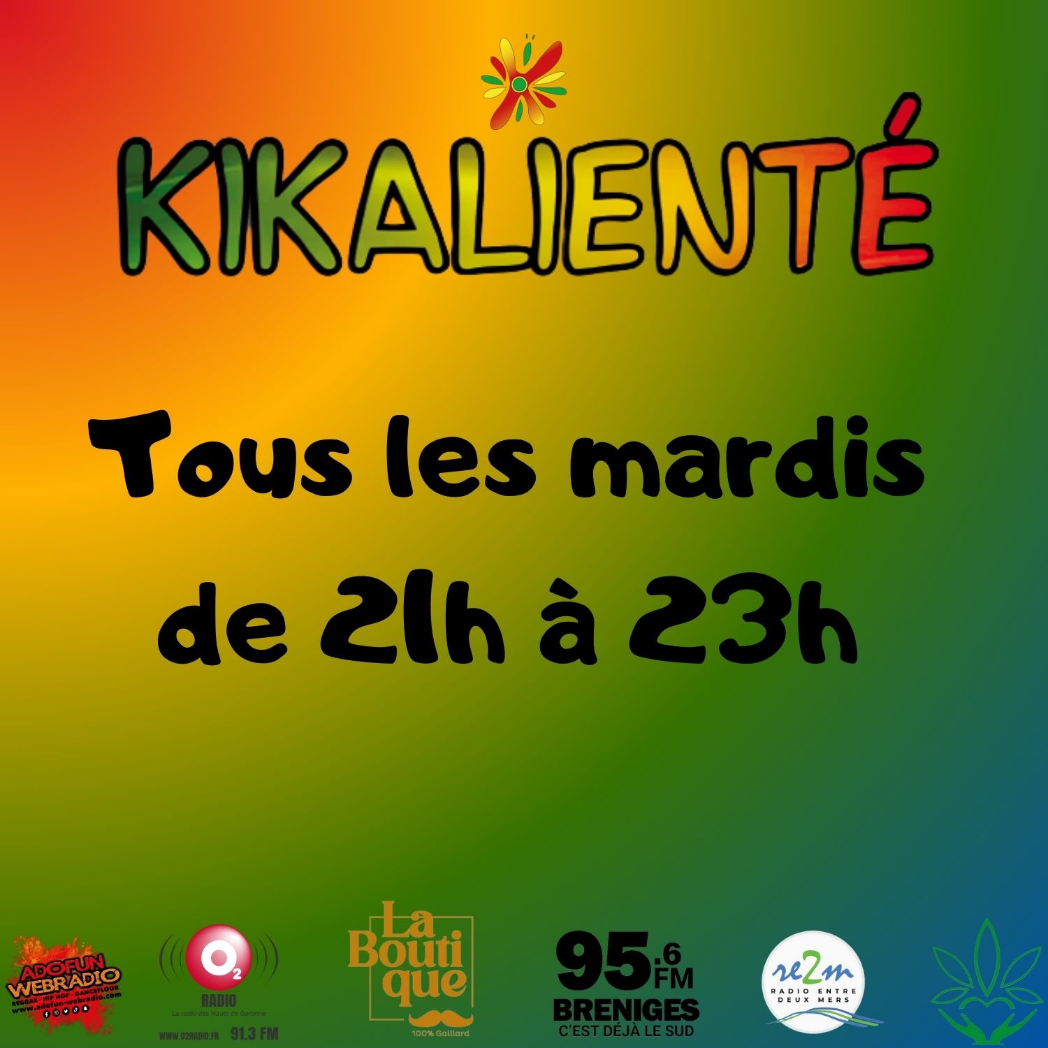 Saison 6 KRS#19 Kikalienté® Reggea Show