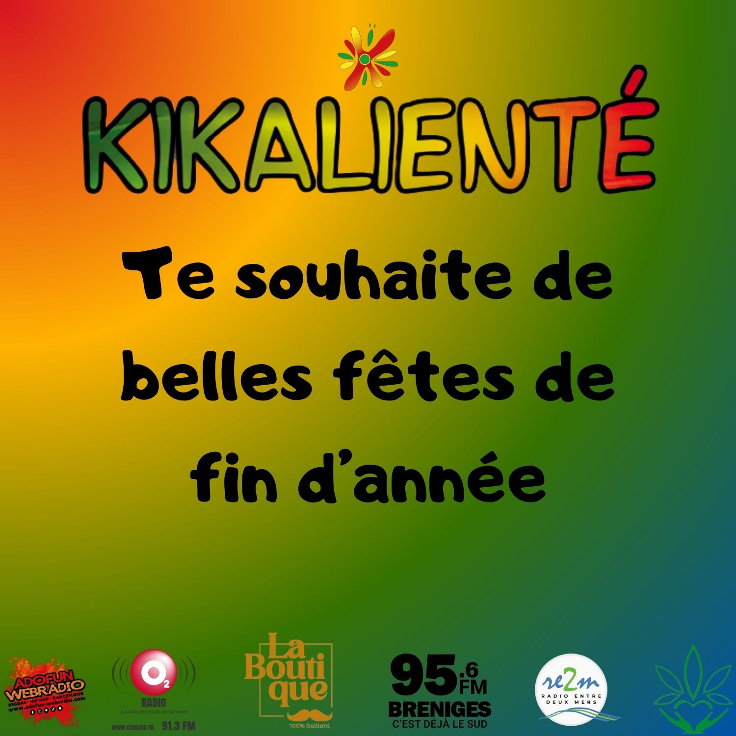 Saison 6 KRS#15 Kikalienté® Reggae Show
