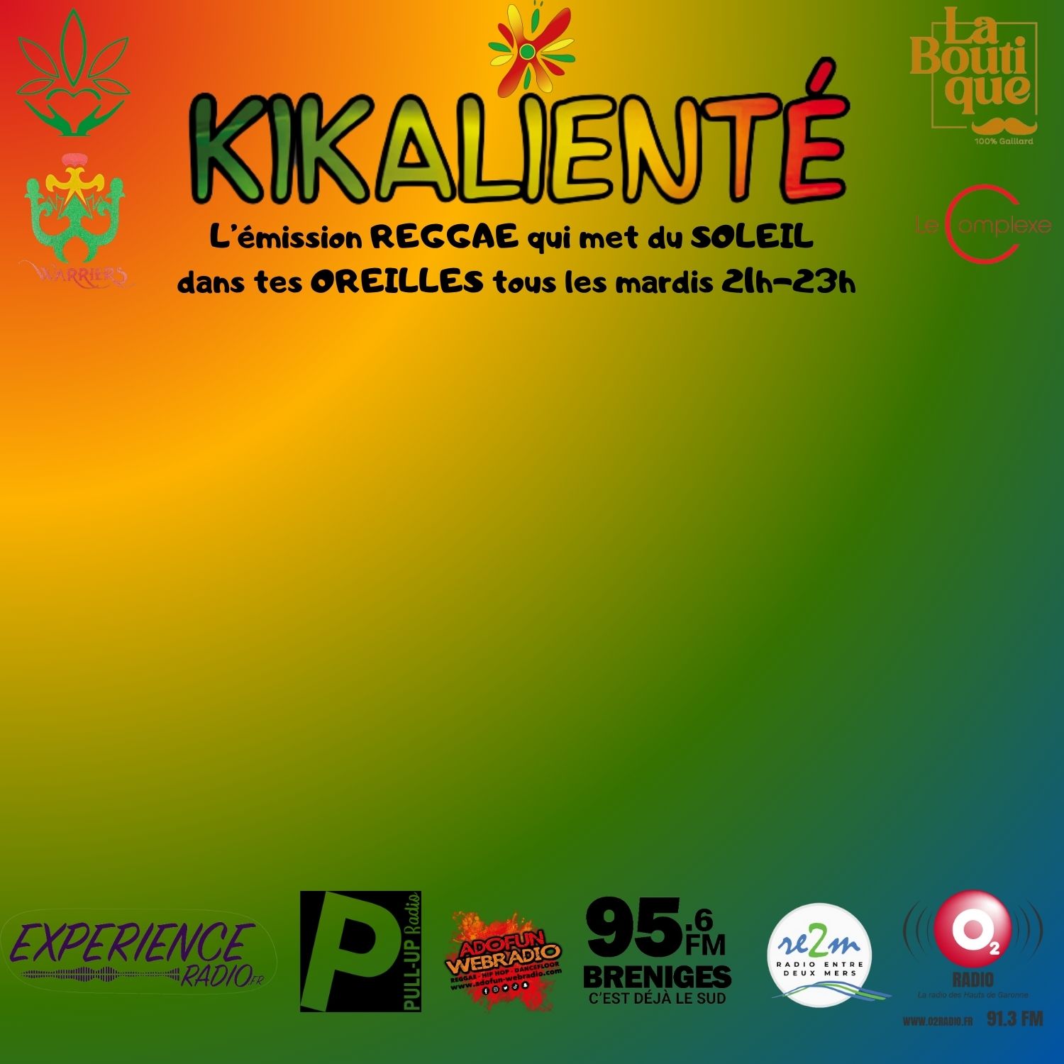 Saison 6 KRS#25 Kikalienté Reggae Show episode artwork