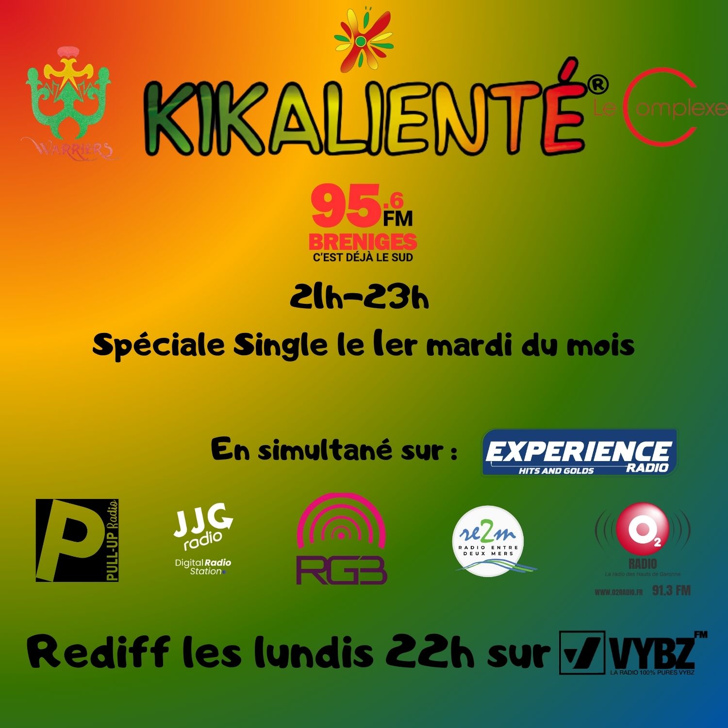 Saison 7 KRS#19 Kikalienté® Reggae Show