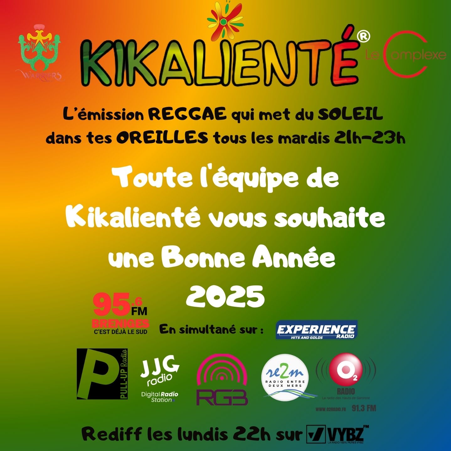 Saison 7 KRS#18 Kikalienté® Reggae Show