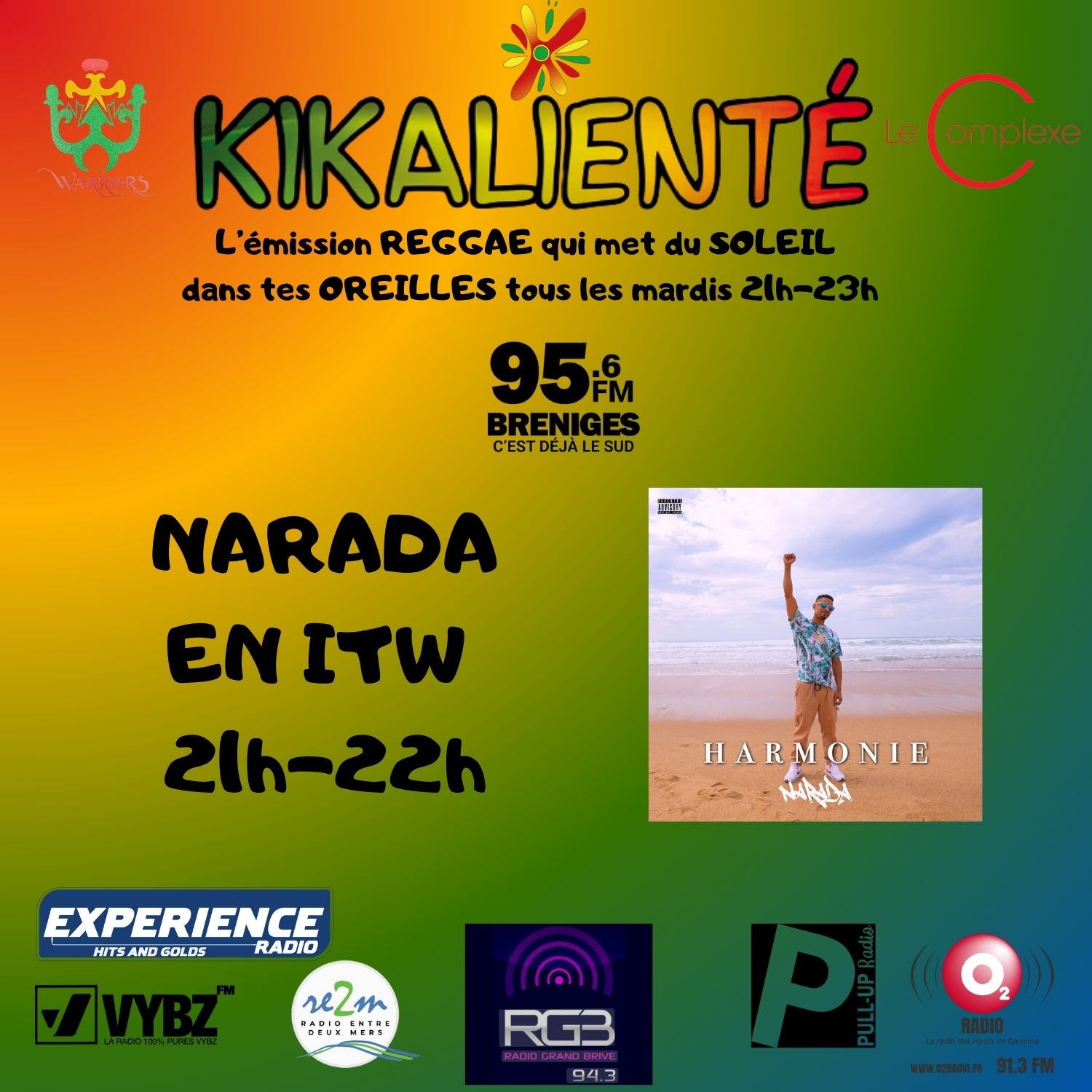 Saison 7 KRS#02 Kikalienté Reggae Show episode artwork